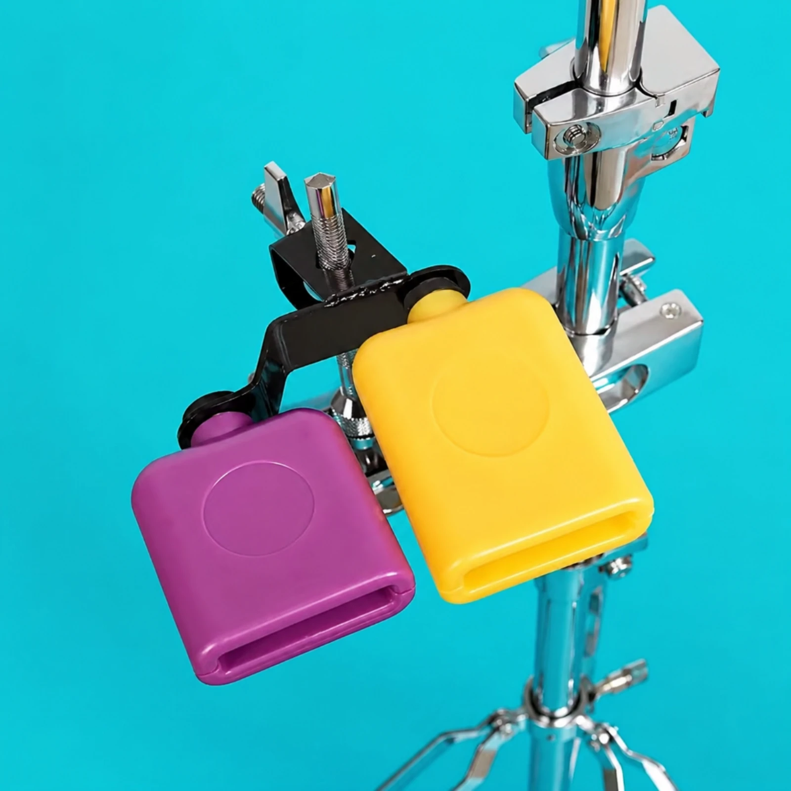 Percussionglocke Double-tone Music Bell Instrument Mountable Hand Perc Gear with Silver Clamp for Music Classroom Application
Percussionglocke Double-tone Music Bell Instrument Mountable Hand Perc Gear with Silver Clamp for Music Classroom Application