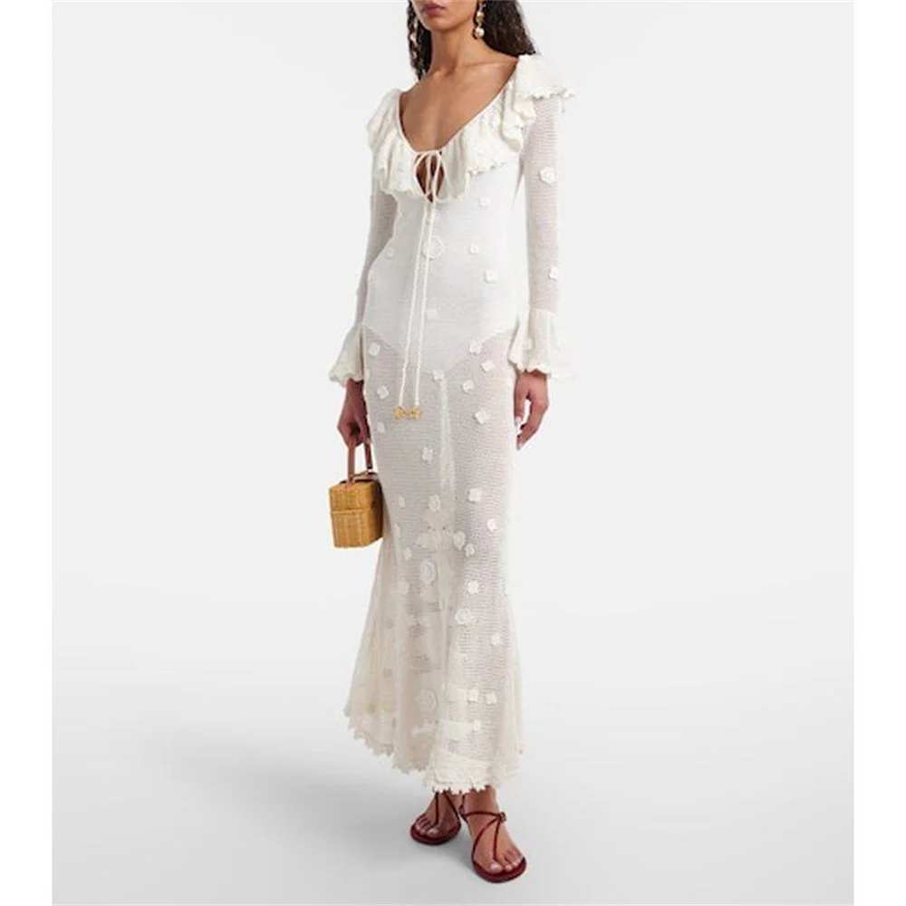 2026 Summer Women's Bodycon Dress — Knitted, Stretchy, Jacquard, and Ruffled — Y2K-Inspired New Fashion Party Gown bra
2026 Summer Women's Bodycon Dress — Knitted, Stretchy, Jacquard, and Ruffled — Y2K-Inspired New Fashion Party Gown bra