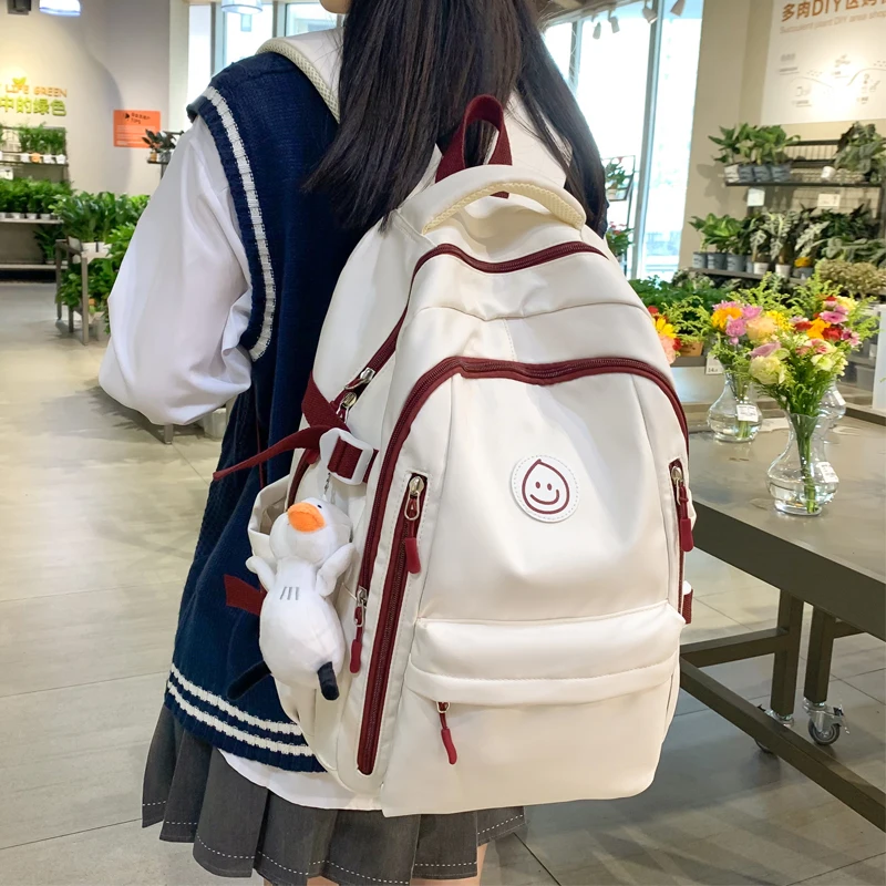 JULYCCINO Multiple Pockets Waterproof Women Backpack Female College School Bag Shoulder Bag Teenage Girl Student Rucksack Travel
JULYCCINO Multiple Pockets Waterproof Women Backpack Female College School Bag Shoulder Bag Teenage Girl Student Rucksack Travel