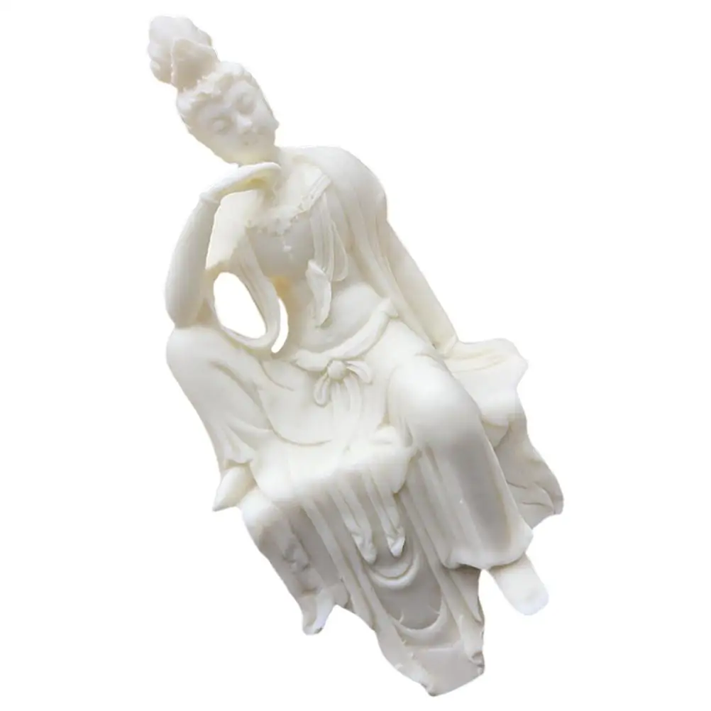 Statue Ivory Fruit Carving Home Decor Living Room Ornament Model Avalokiteshvara Budddha Piece Small Statue
Statue Ivory Fruit Carving Home Decor Living Room Ornament Model Avalokiteshvara Budddha Piece Small Statue