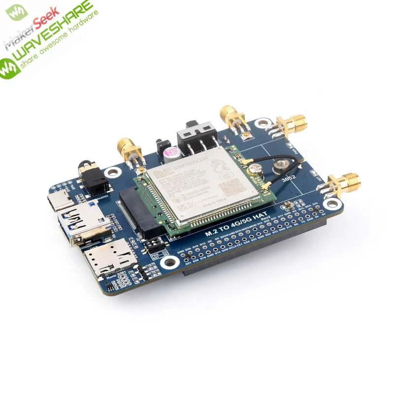 Makerseek & Waveshare SIM7600G-H-M2 4G HAT-SKU-21707-Price without Shipping fee
Makerseek & Waveshare SIM7600G-H-M2 4G HAT-SKU-21707-Price without Shipping fee