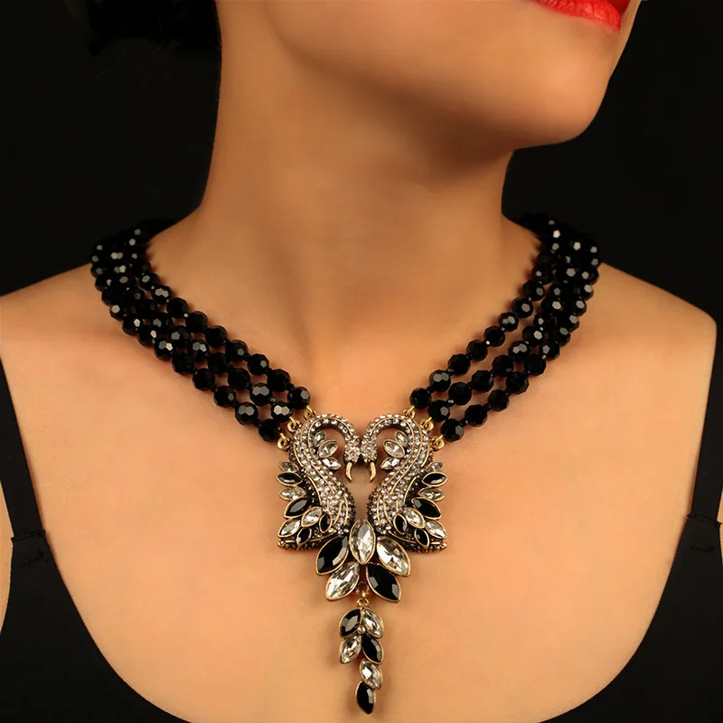 Средневековое ожерелье с бахромой в виде лебедя, роскошное ожерелье с двойной бахромой в виде лебедя для женщин
Средневековое ожерелье с бахромой в виде лебедя, роскошное ожерелье с двойной бахромой в виде лебедя для женщин