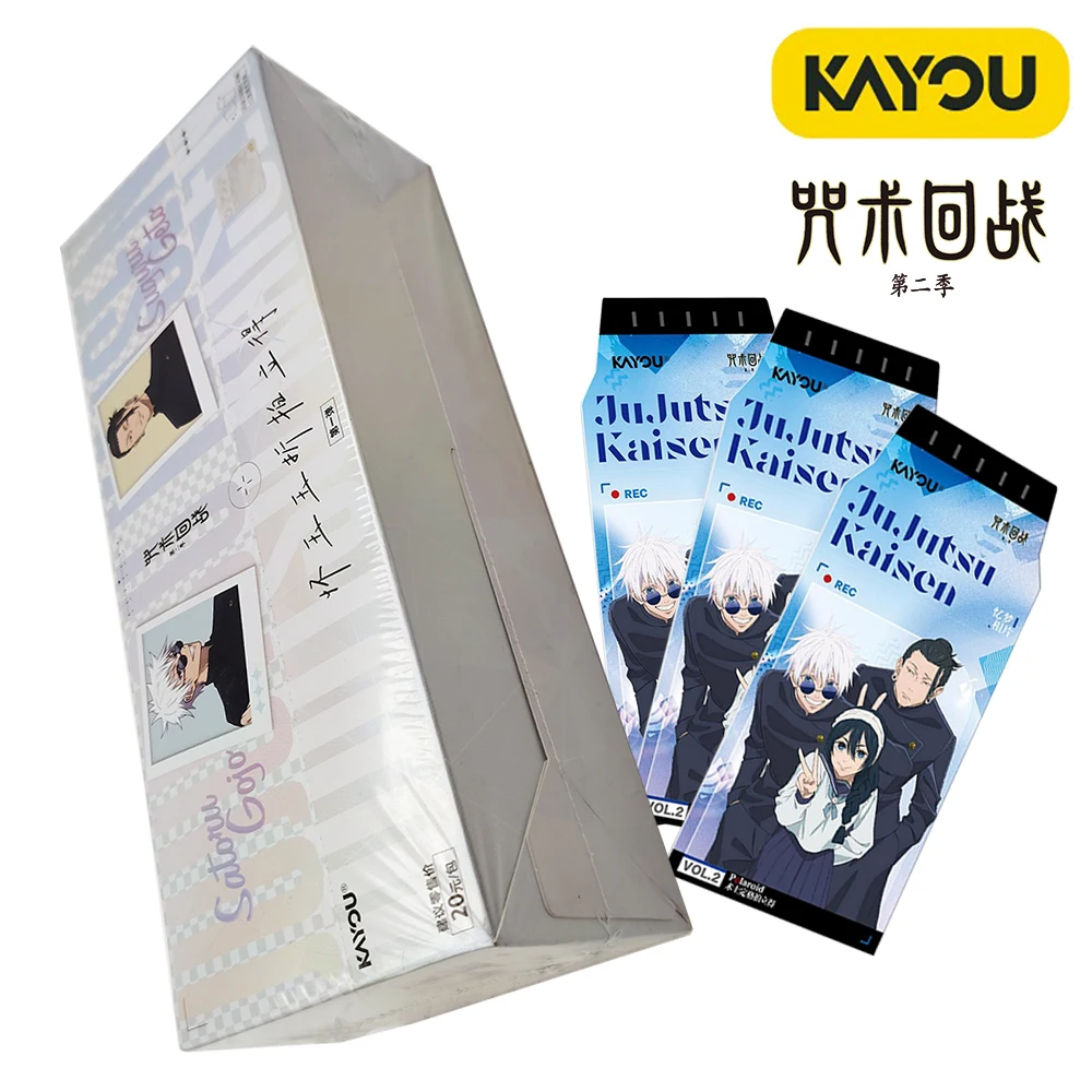 KAYOU Official Jujutsu Kaisen Collection Card Japanese Popular Anime Protagonist Itadori Yuji Cards Peripheral Toys for Family
KAYOU Official Jujutsu Kaisen Collection Card Japanese Popular Anime Protagonist Itadori Yuji Cards Peripheral Toys for Family