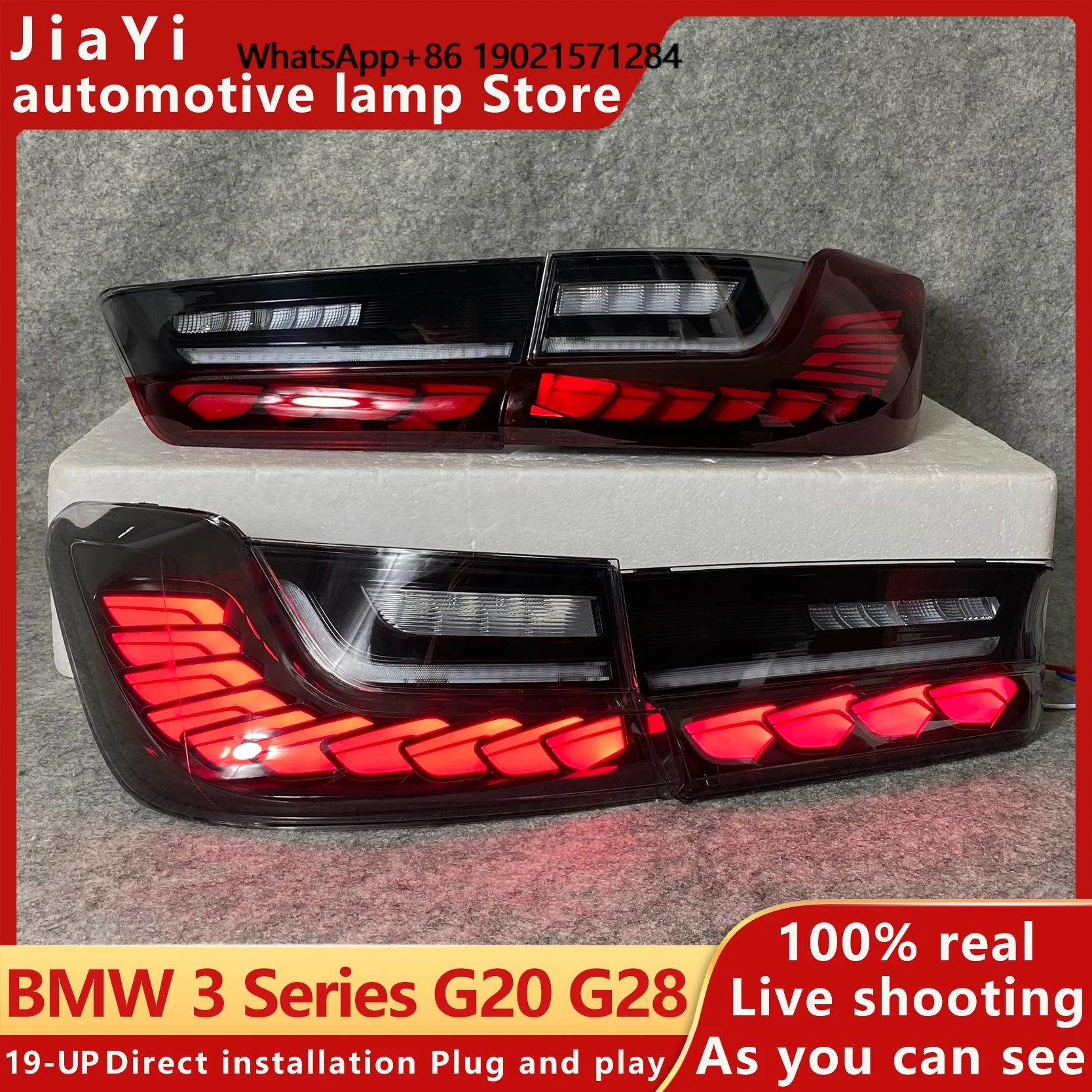 High Quality Dragon Scale Full OLED Taillamp Taillight Rearlamp Rearlight for 3 Series G20 Tail Lamp Tail Light 2019-2020
High Quality Dragon Scale Full OLED Taillamp Taillight Rearlamp Rearlight for 3 Series G20 Tail Lamp Tail Light 2019-2020