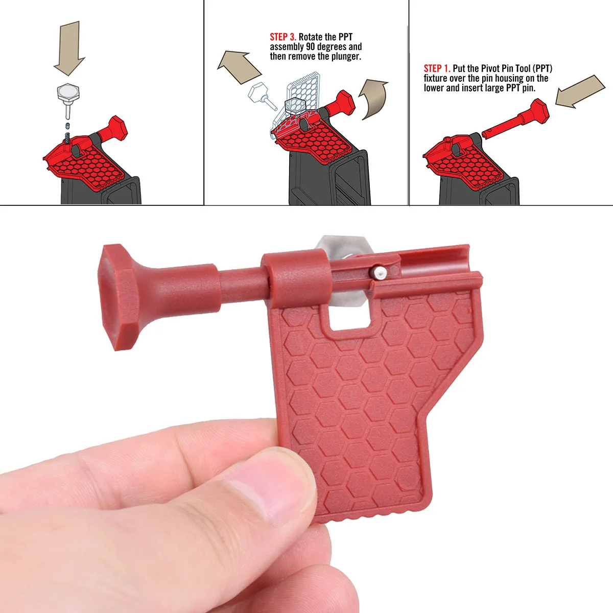 .223 5.56 Pivot Pin Takedown Dentent Installation Tool Red Hand Accessories Process More Easier Hunting Rifle AR15 Accessories
.223 5.56 Pivot Pin Takedown Dentent Installation Tool Red Hand Accessories Process More Easier Hunting Rifle AR15 Accessories