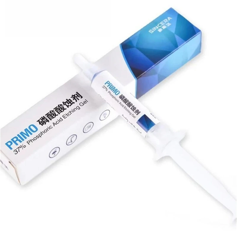 5Pcs Dental 37% Phosphoric Acid Etching Gel 2.5ml/5ml Whitening Tooth Veneer Acid Etchant Agent Dentistry Oral Materials Smooth
5Pcs Dental 37% Phosphoric Acid Etching Gel 2.5ml/5ml Whitening Tooth Veneer Acid Etchant Agent Dentistry Oral Materials Smooth