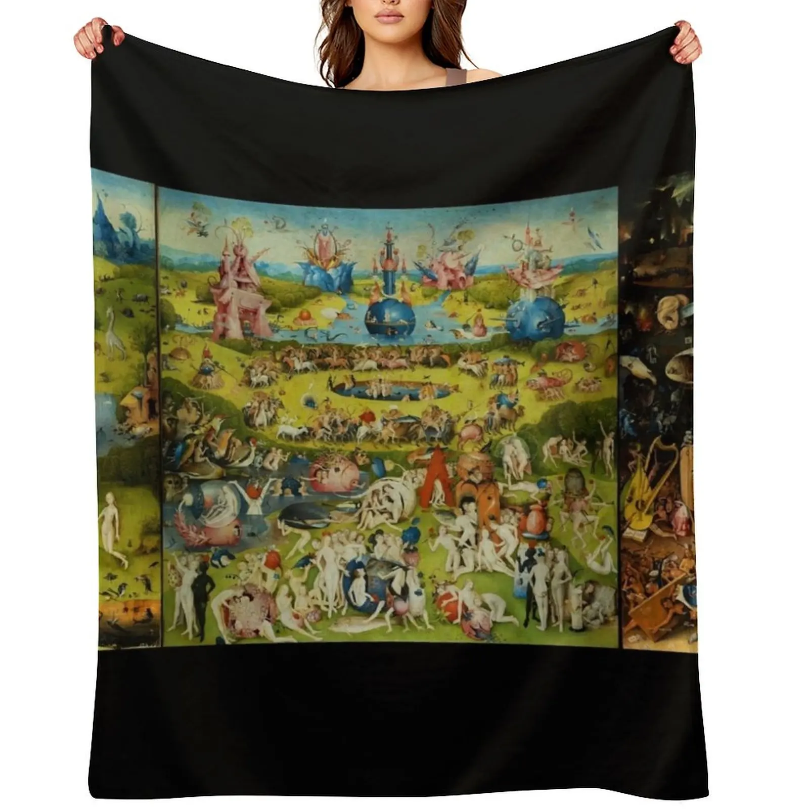 The Garden of Earthly Delights - Garden of earthly delights by hieronymus bosch Throw Blanket Flannel for babies Blankets
The Garden of Earthly Delights - Garden of earthly delights by hieronymus bosch Throw Blanket Flannel for babies Blankets