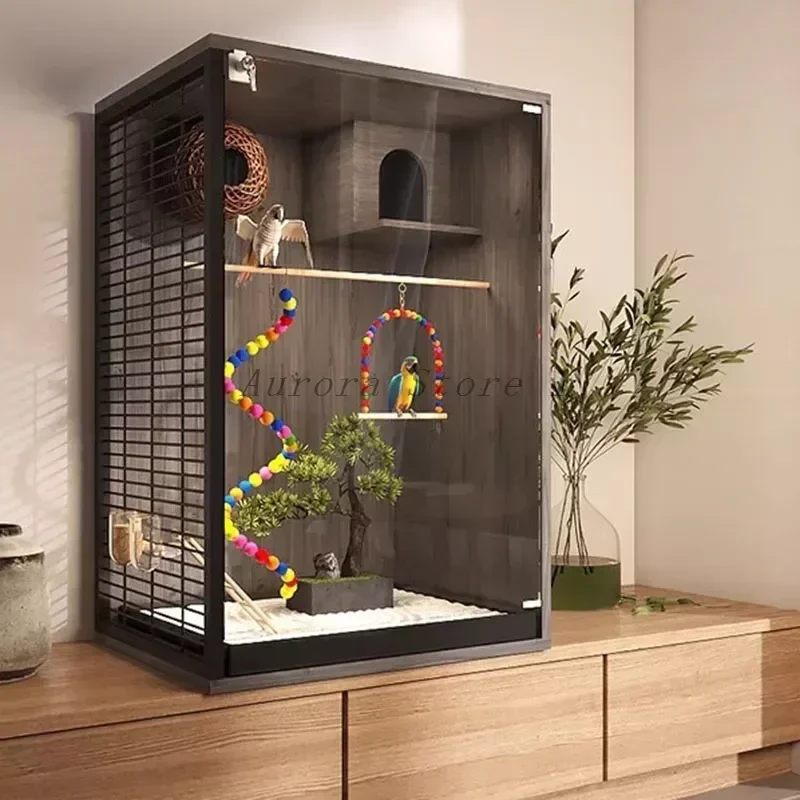 Perches Chinchilla Bird Cage Black Breeding Box Outdoor Carrier Bird Cage Parrot Accesorios Para Jaulas Bird Cage Decoration
Perches Chinchilla Bird Cage Black Breeding Box Outdoor Carrier Bird Cage Parrot Accesorios Para Jaulas Bird Cage Decoration