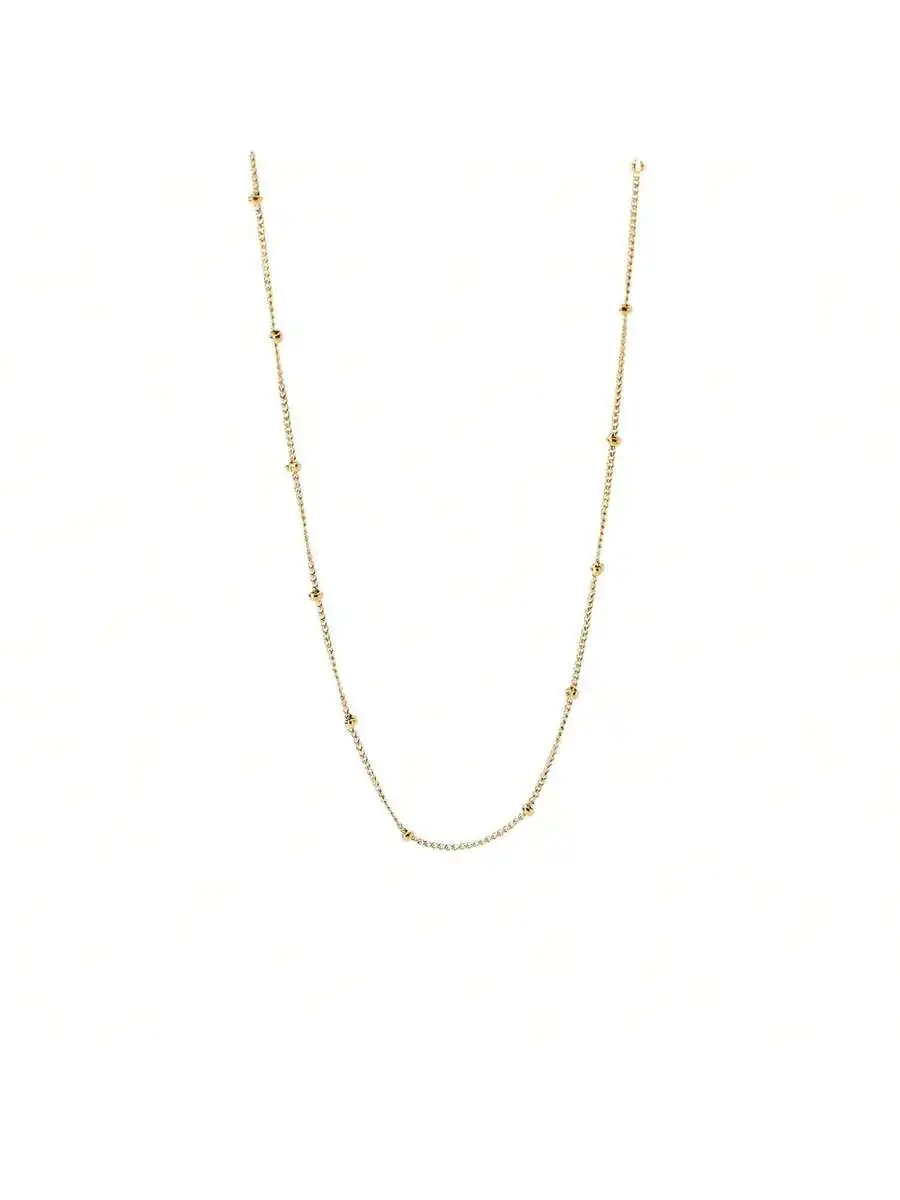 Versatile INS Style Titanium Steel Beaded Chain Necklace For Women
Versatile INS Style Titanium Steel Beaded Chain Necklace For Women