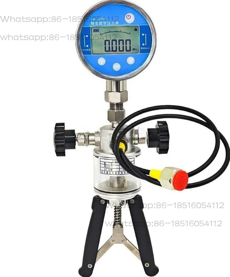700HTP-2 Handheld Hydraulic Pump 0-70Mpa Portable High Pressure Source 10000psi Pressure Calibrator
700HTP-2 Handheld Hydraulic Pump 0-70Mpa Portable High Pressure Source 10000psi Pressure Calibrator
