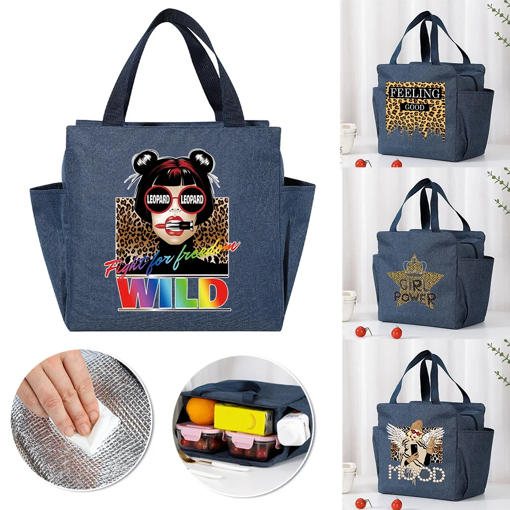 Thermal Lunch Bags Waterproof Large Capacity Zipper Cooler Bag for Women Lunch Box Picnic Food Bag Leopard Series Pattern
Thermal Lunch Bags Waterproof Large Capacity Zipper Cooler Bag for Women Lunch Box Picnic Food Bag Leopard Series Pattern