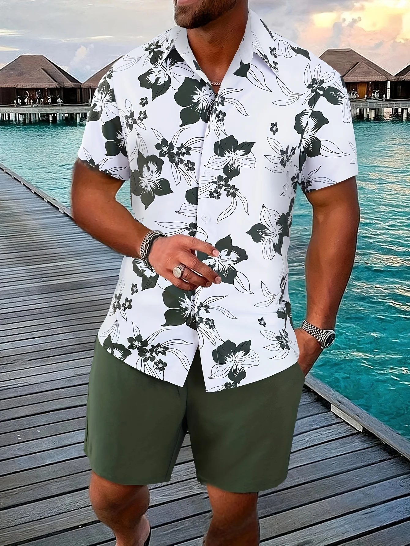 2025 New Men's Shirt Set Short Sleeve Shirts Fashion Mens Printed Lapel Short Sleeve Summer Casual Beach Street Holiday Clothing
2025 New Men's Shirt Set Short Sleeve Shirts Fashion Mens Printed Lapel Short Sleeve Summer Casual Beach Street Holiday Clothing