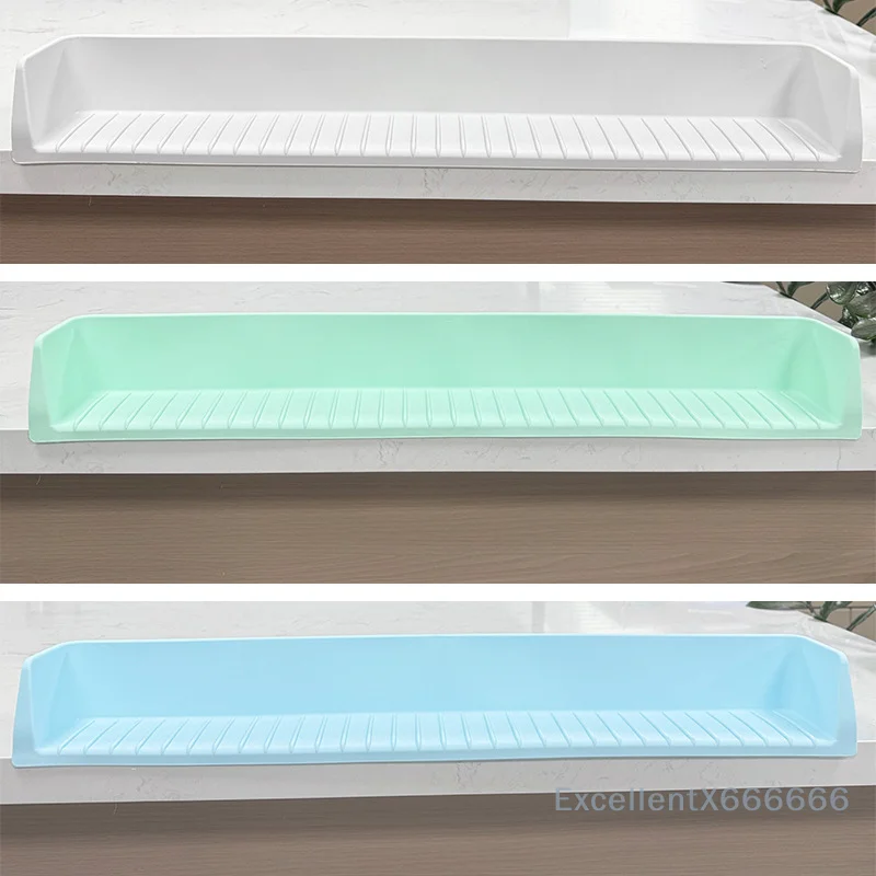 Silicone Bathtub Side Shelf, Splash Shield for Kid's Safety, Large Toy Tray
Silicone Bathtub Side Shelf, Splash Shield for Kid's Safety, Large Toy Tray