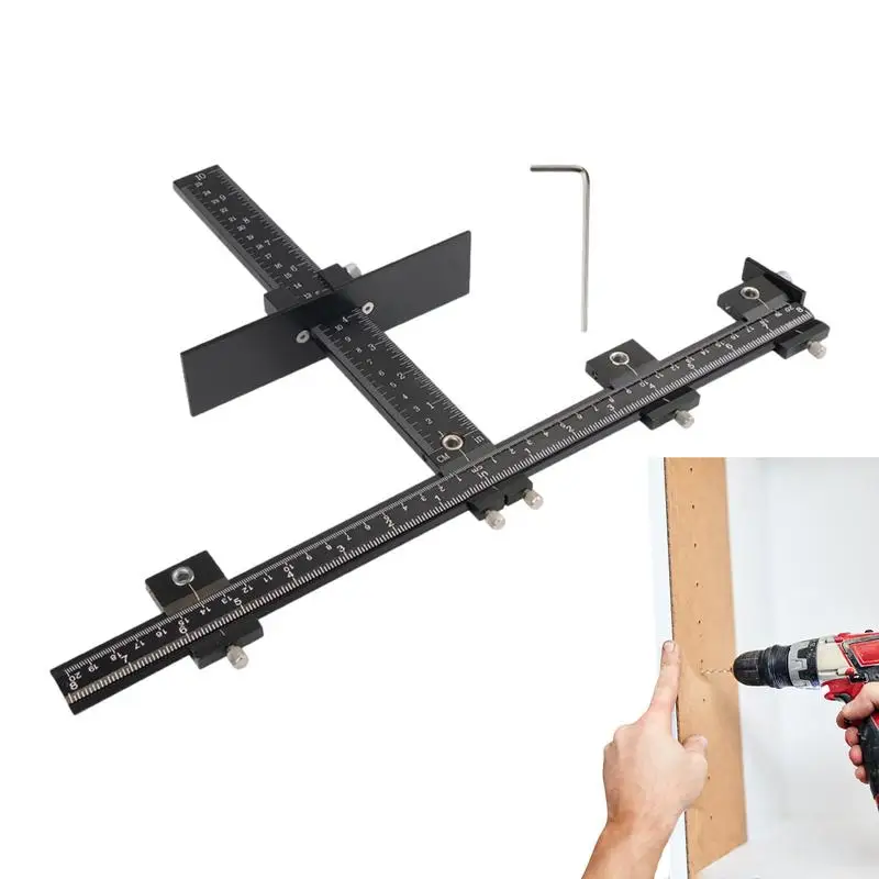 Cabinet Hardware Jig Adjustable Drill Guide For Installation Door Drilling Template Hardware Knobs Punch Locator Jig tool
Cabinet Hardware Jig Adjustable Drill Guide For Installation Door Drilling Template Hardware Knobs Punch Locator Jig tool
