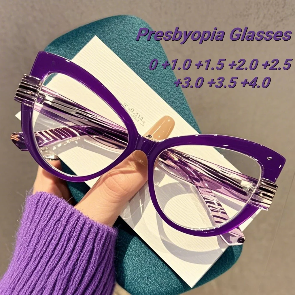 2025 New Fashionable and Versatile Cat Eye Glasses with Personalized Large Frame Color Blocking Design Anti-Blue Light Glasses
2025 New Fashionable and Versatile Cat Eye Glasses with Personalized Large Frame Color Blocking Design Anti-Blue Light Glasses