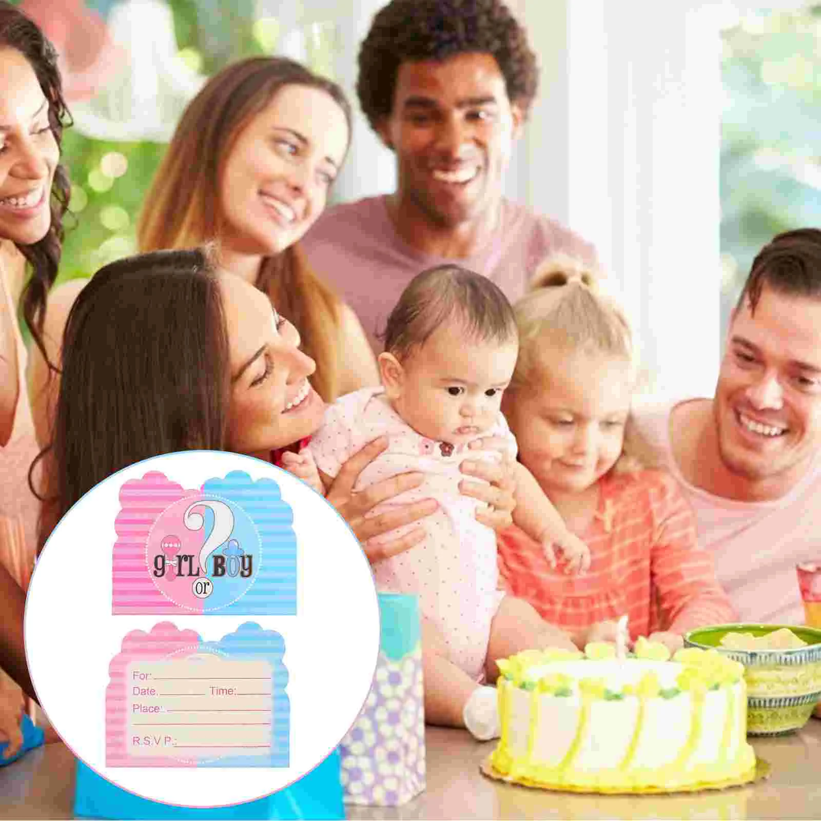 32 Pcs Gender Reveal Card Invitation Envelopes Baby Party Cards Printable Shower Paper
32 Pcs Gender Reveal Card Invitation Envelopes Baby Party Cards Printable Shower Paper