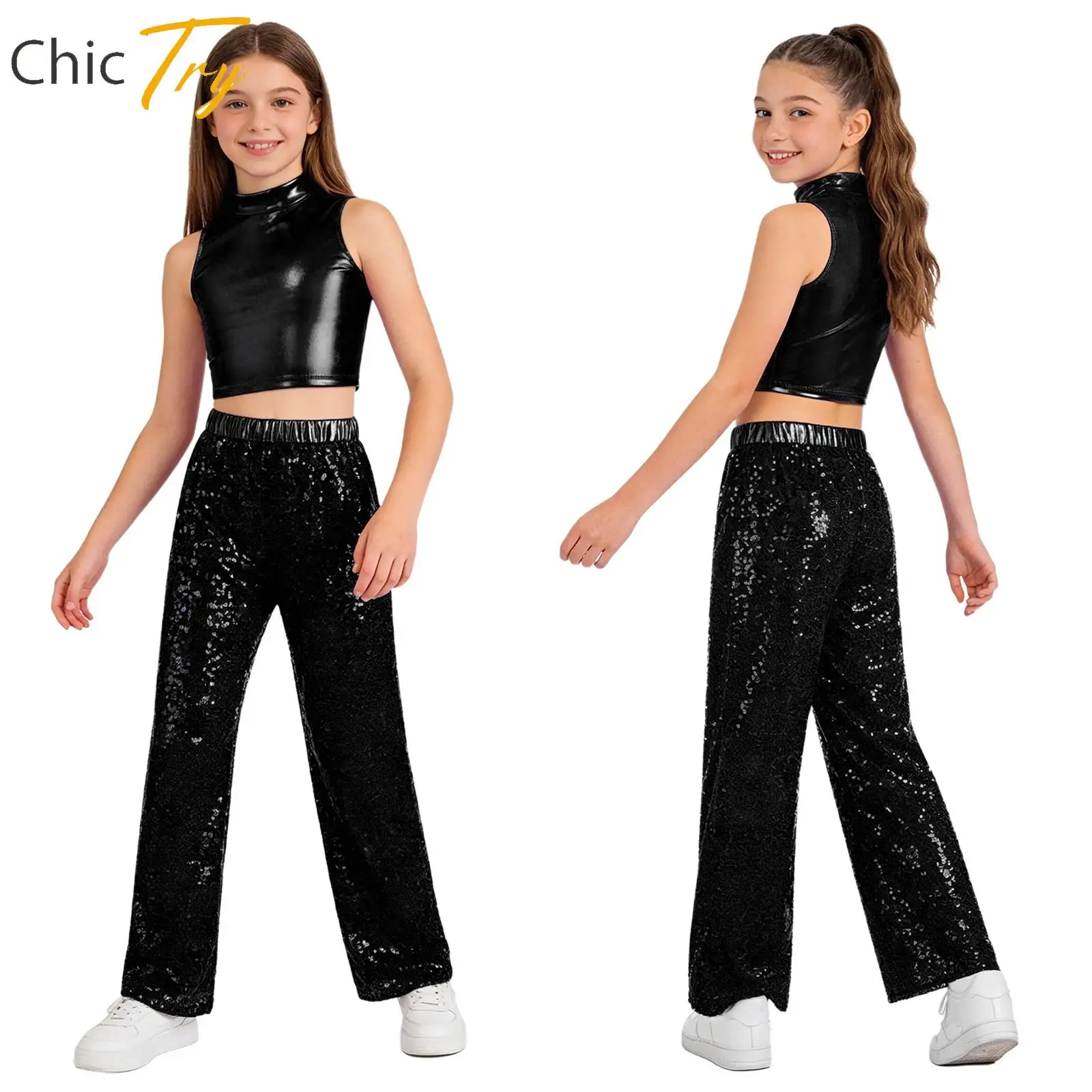 Children's Jazz Hip-hop Costumes Studio Model Catwalk Host Fashion Sequined Suit Children's Shelves Drums Cheerleading Clothes
Children's Jazz Hip-hop Costumes Studio Model Catwalk Host Fashion Sequined Suit Children's Shelves Drums Cheerleading Clothes