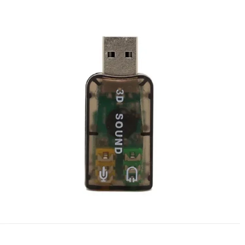 USB Sound Card External Mini Sound Card USB to 3.5mm Interface Stereo Audio Adapter for Win 7 8 Android Speaker Laptop Headset
USB Sound Card External Mini Sound Card USB to 3.5mm Interface Stereo Audio Adapter for Win 7 8 Android Speaker Laptop Headset