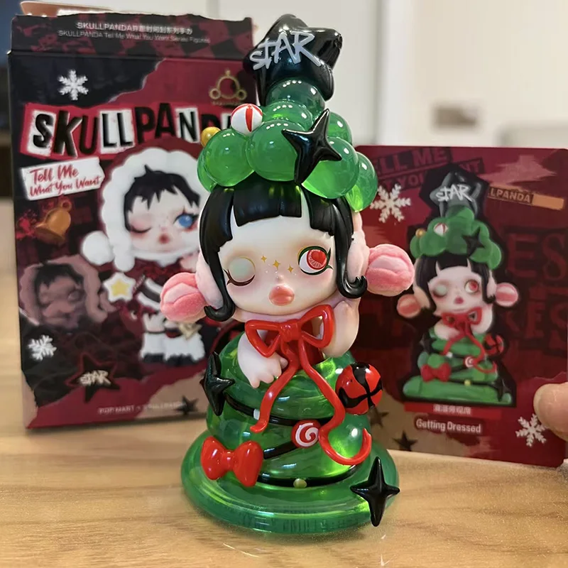 POPMART SKULLPANDA Tell Me What You Want Series Trendy Mystery Box Anime Action Figure Blind Model Dolls
POPMART SKULLPANDA Tell Me What You Want Series Trendy Mystery Box Anime Action Figure Blind Model Dolls