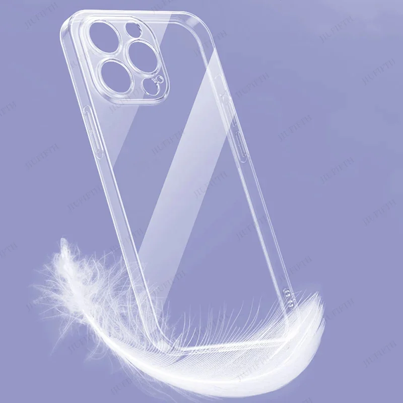 Clear Case For iPhone 16 Pro Max Plus + 15 14 13 12 11 Mini X XR XS Max 16E E 16ProMax Silicon Soft Cover Phone Shell Case Funda
Clear Case For iPhone 16 Pro Max Plus + 15 14 13 12 11 Mini X XR XS Max 16E E 16ProMax Silicon Soft Cover Phone Shell Case Funda