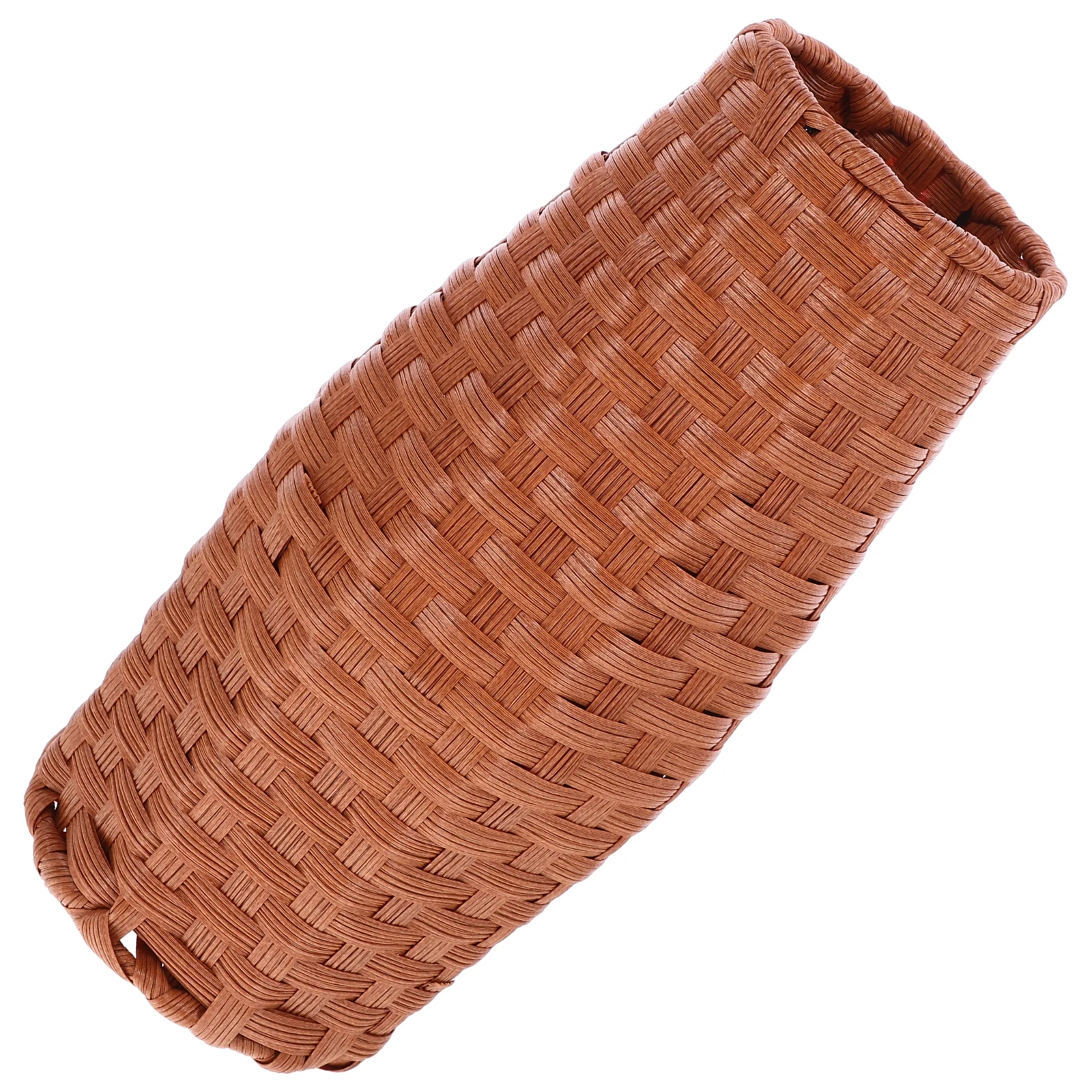 Rustic Imitation Rattan Vase Decorative Flower Holder Office Balcony Simple Vintage Woven Plastic Vase Red Color Smooth Surface
Rustic Imitation Rattan Vase Decorative Flower Holder Office Balcony Simple Vintage Woven Plastic Vase Red Color Smooth Surface