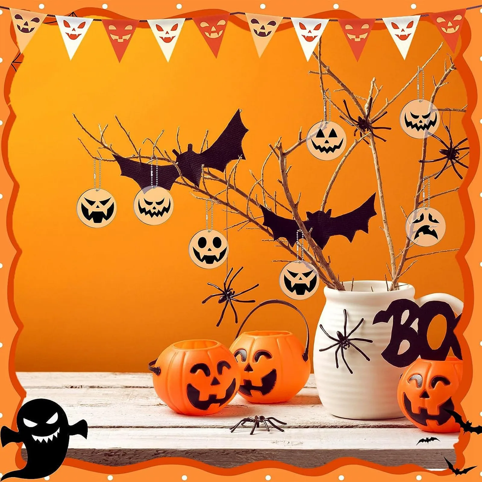 Diy Halloween Party Decoration Acrylic Hanging Ornament With Chain Glass Ornament Display Christmas Tree Hanging Pendant 2024
Diy Halloween Party Decoration Acrylic Hanging Ornament With Chain Glass Ornament Display Christmas Tree Hanging Pendant 2024