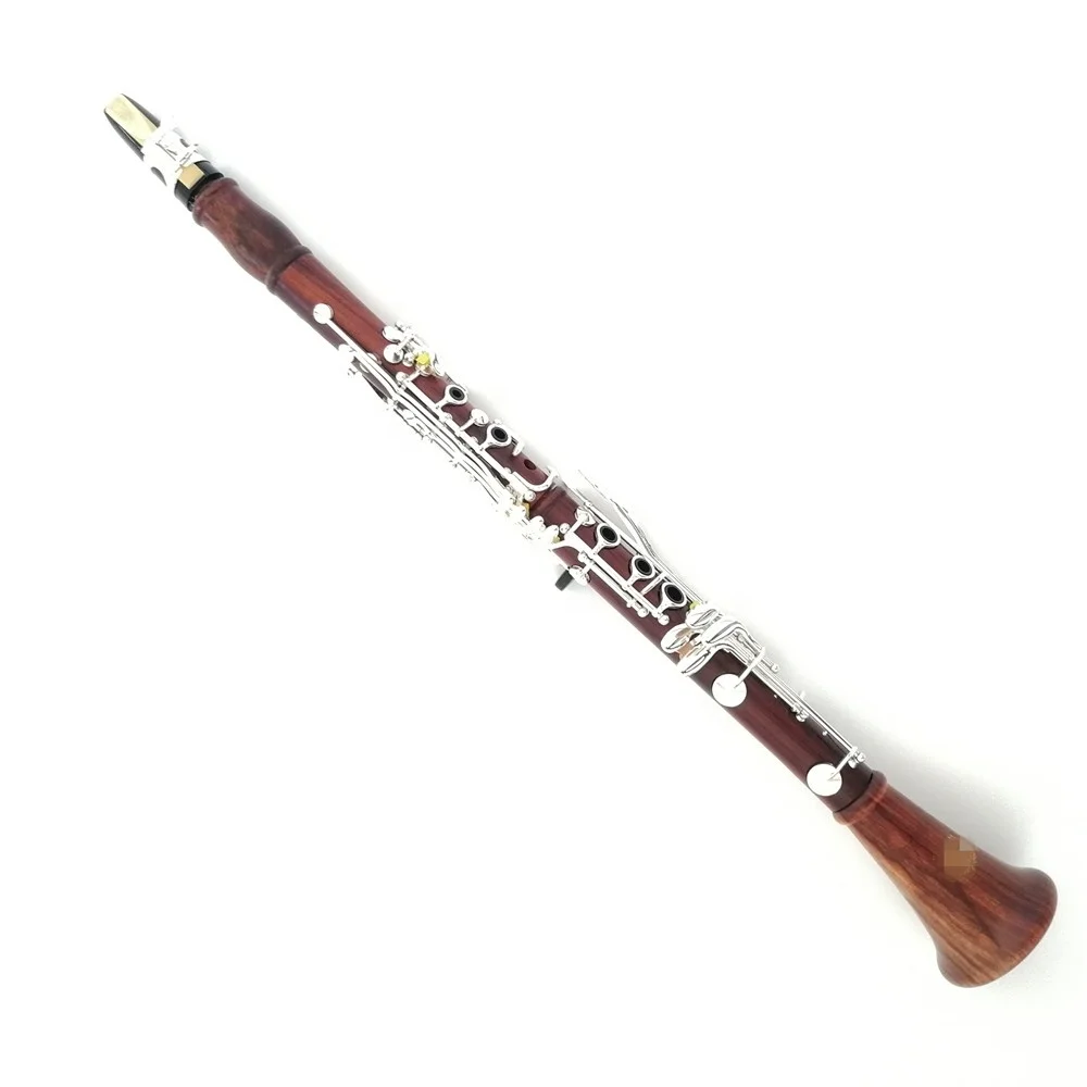 17 Key Rose Wood Material Silver Plated Keys Clarinet
17 Key Rose Wood Material Silver Plated Keys Clarinet