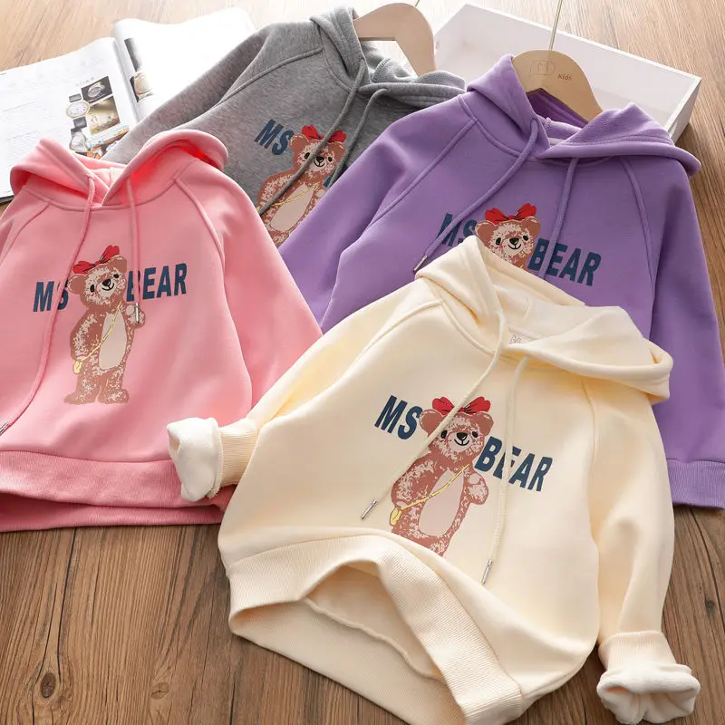 Girls' Velvet Padded Hooded Sweatshirt Autumn and Winter Clothing Thickened Integral Velvet Thermal Head Cover Coat Baby's Top
Girls' Velvet Padded Hooded Sweatshirt Autumn and Winter Clothing Thickened Integral Velvet Thermal Head Cover Coat Baby's Top