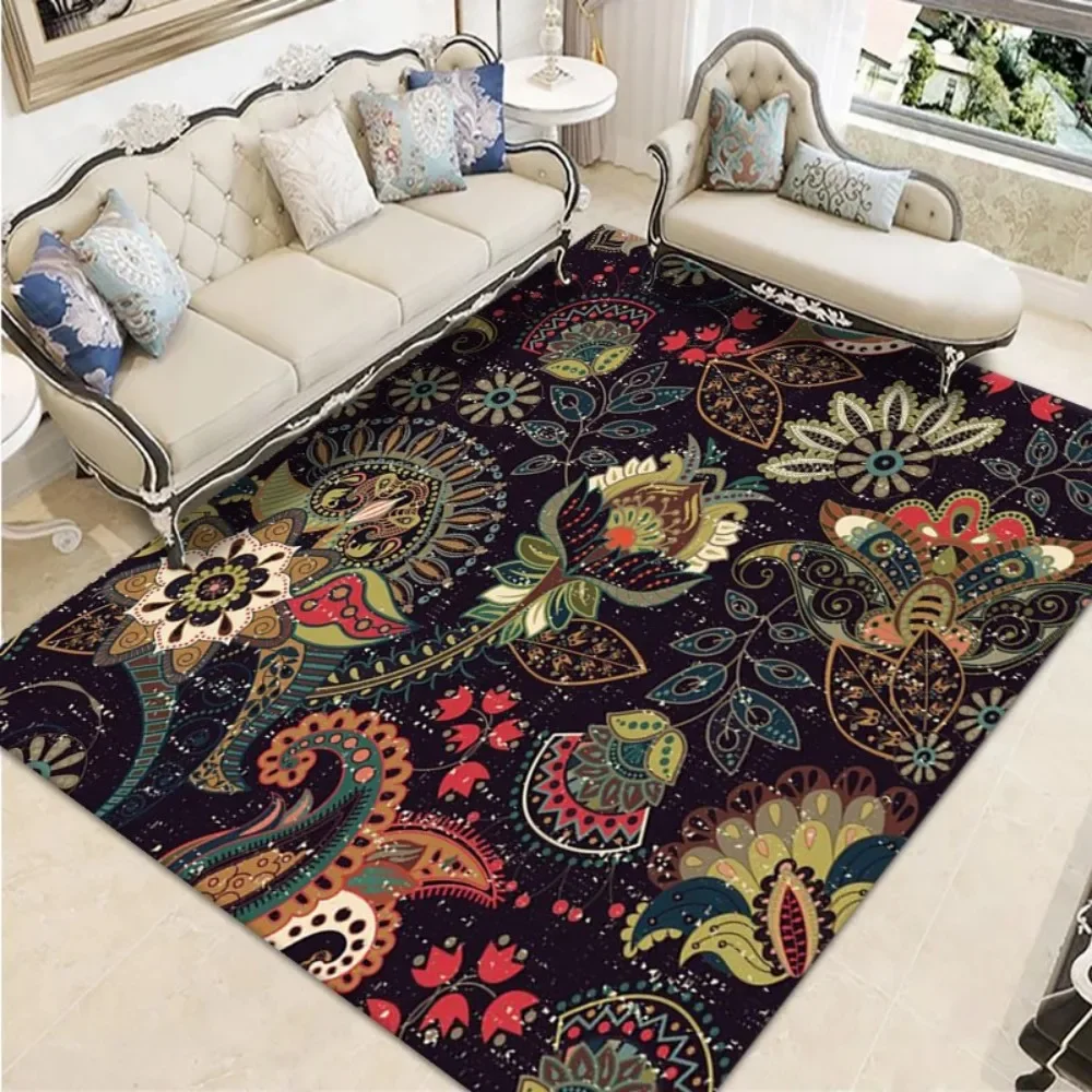 VIKAMA BOHO Vintage Ethnic Style Carpet Soft Non Slip Durable Rug For Living Room Sofa Bedroom Entryway Hallway Home Decor
VIKAMA BOHO Vintage Ethnic Style Carpet Soft Non Slip Durable Rug For Living Room Sofa Bedroom Entryway Hallway Home Decor