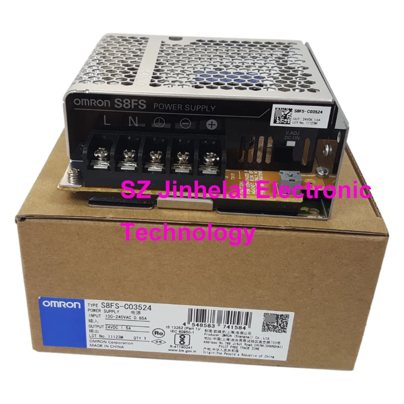 New Original Omron S8FS-C03505 C03512 C03515 C03524 C03505J C03512J C03515J C03524J Reliable Basic Switching Power Supply 35W
New Original Omron S8FS-C03505 C03512 C03515 C03524 C03505J C03512J C03515J C03524J Reliable Basic Switching Power Supply 35W