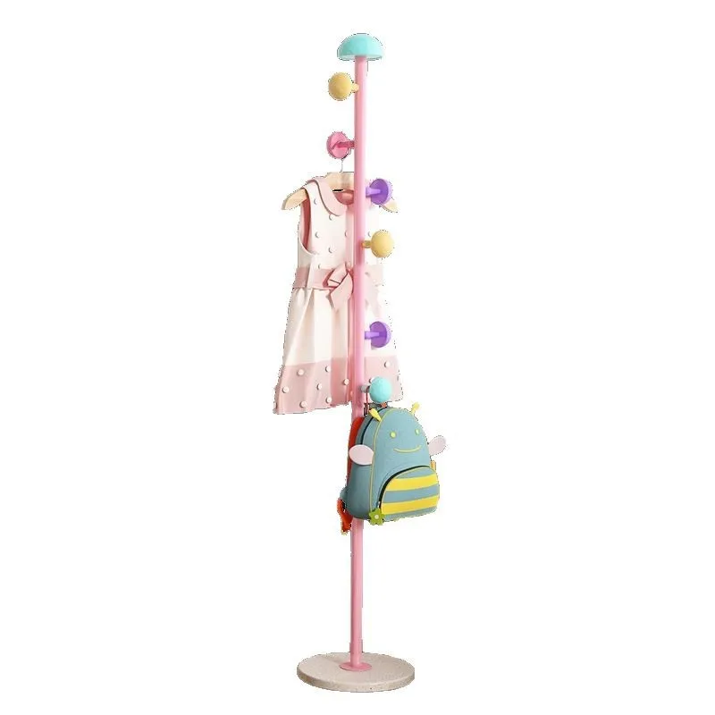 Children's hanger Floor-to-ceiling mushroom clothes hanger Pole type coat rack Bag hanger bracket
Children's hanger Floor-to-ceiling mushroom clothes hanger Pole type coat rack Bag hanger bracket