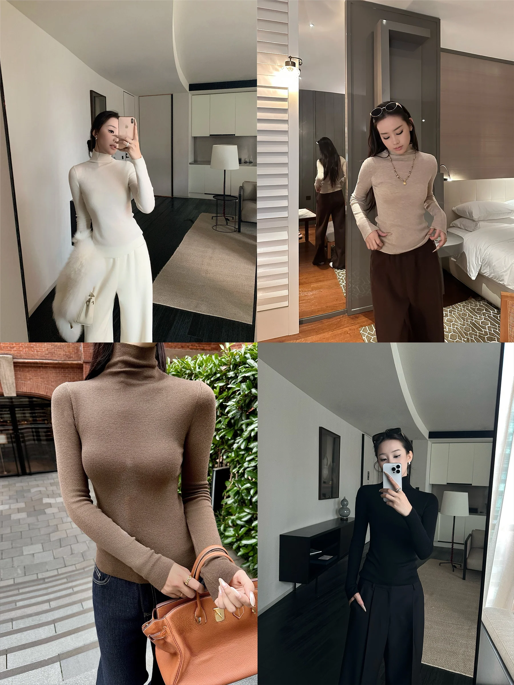 Женская трикотажная шерстяная основа 5werkwen High Ne, облегающая гардеробная, зимняя внутренняя одежда, повседневная одежда Long Sve
Женская трикотажная шерстяная основа 5werkwen High Ne, облегающая гардеробная, зимняя внутренняя одежда, повседневная одежда Long Sve