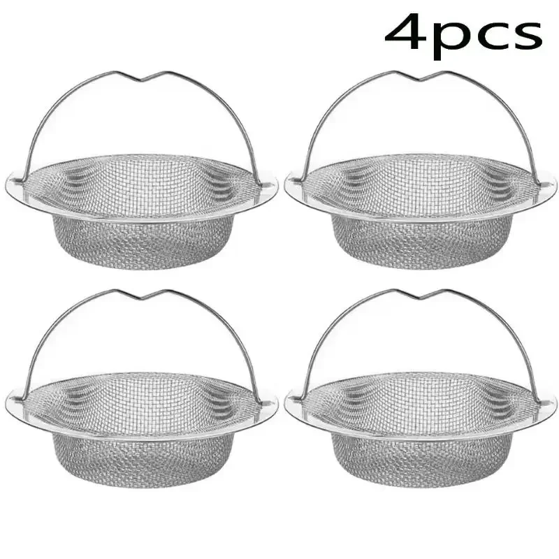 【TG16】4Pcs/2Pcs 2026 New Stainless Steel Kitchen Sink Filter Garbage Food Residue Dishsink Filter W/ Handle Metal Sink Strainer
【TG16】4Pcs/2Pcs 2026 New Stainless Steel Kitchen Sink Filter Garbage Food Residue Dishsink Filter W/ Handle Metal Sink Strainer