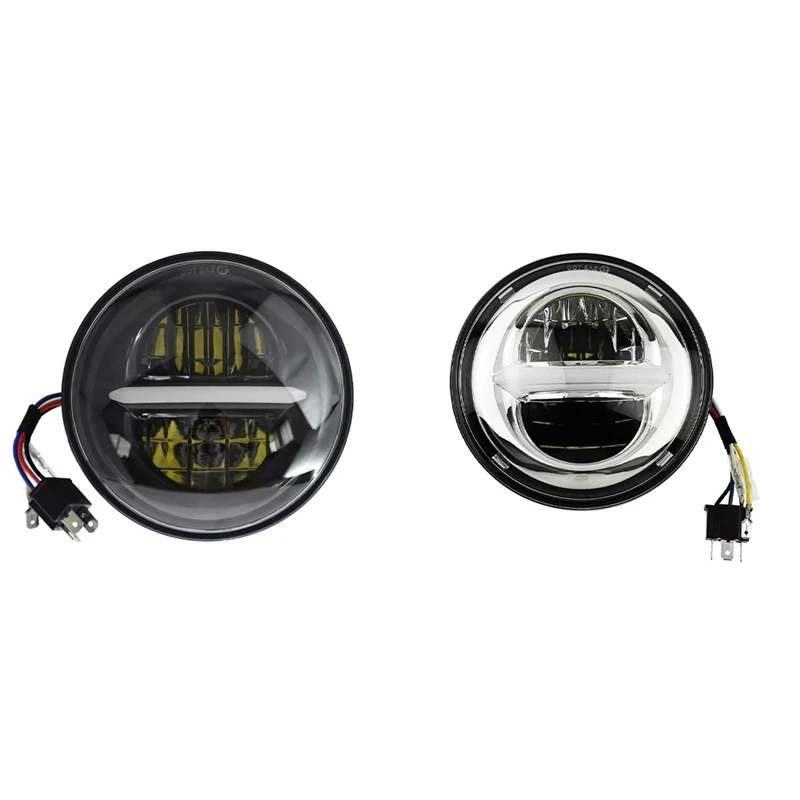 Retro Motorcycle 5.75 Inch LED Headlight Headlamp For Headlight Daytime Turn Signal Modification Light-T45C
Retro Motorcycle 5.75 Inch LED Headlight Headlamp For Headlight Daytime Turn Signal Modification Light-T45C