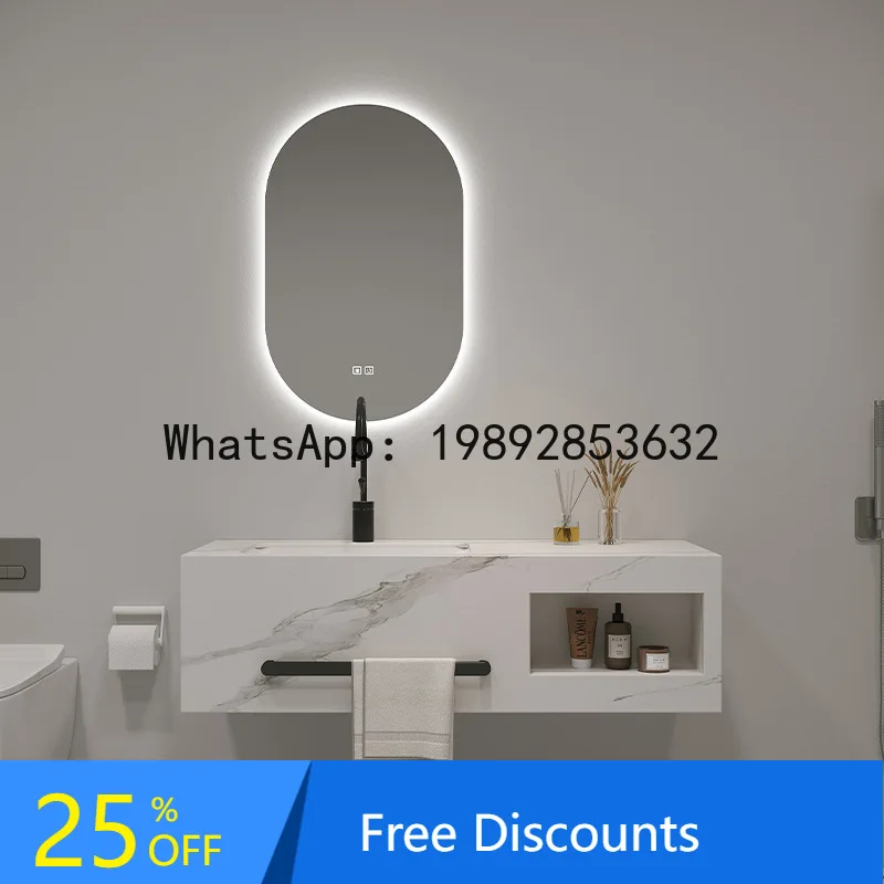 CZ Rock Slab Integrated Bathroom Cabinet Set Simple Modern Seamless Ceramic Basin Wash Cabinet
CZ Rock Slab Integrated Bathroom Cabinet Set Simple Modern Seamless Ceramic Basin Wash Cabinet
