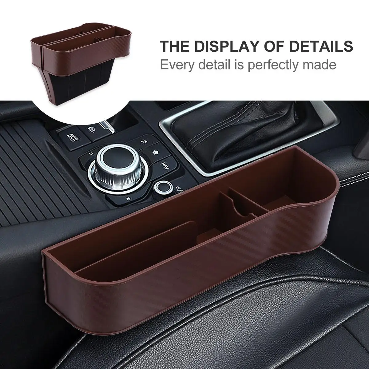 2 Pcs Interior Car Storage Box Automotive Seat Holder Case Gap Filler Organizer
2 Pcs Interior Car Storage Box Automotive Seat Holder Case Gap Filler Organizer