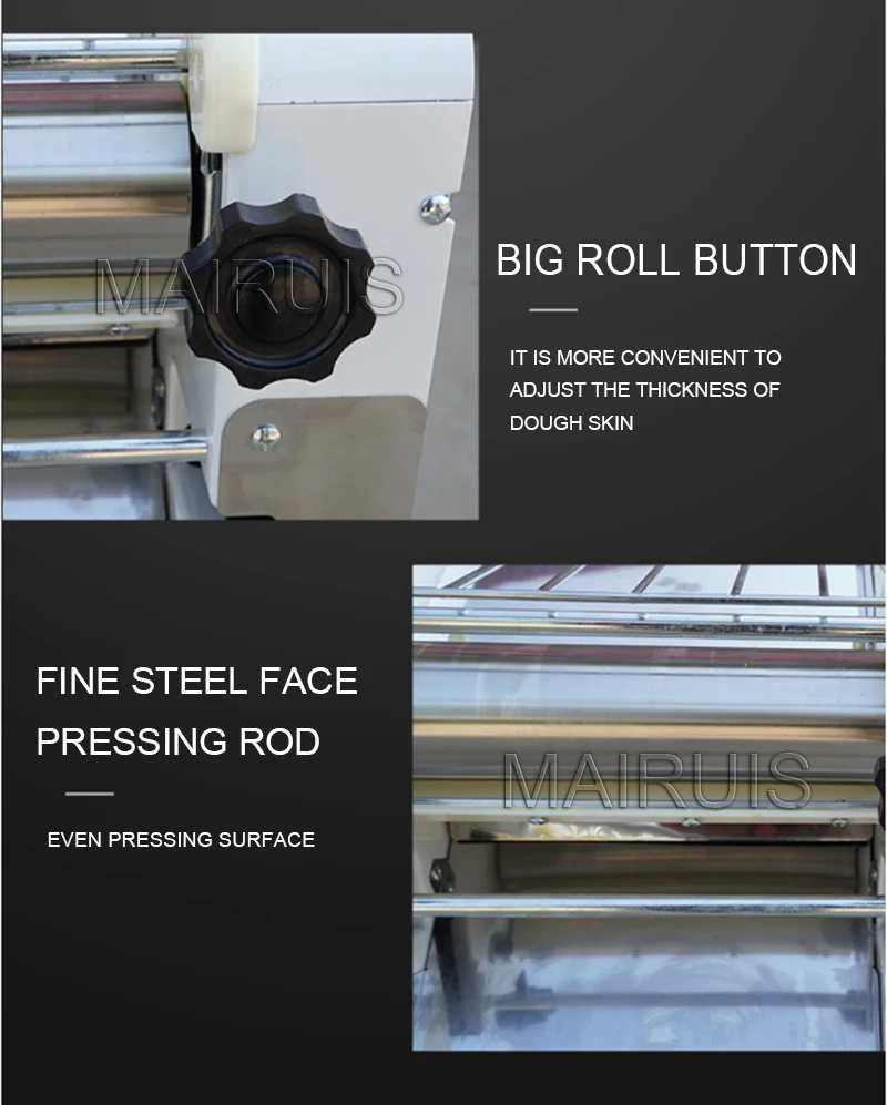 Automatic Electric Flour Dough Noodle Press Machine Dough Pizza Press Machine
Automatic Electric Flour Dough Noodle Press Machine Dough Pizza Press Machine