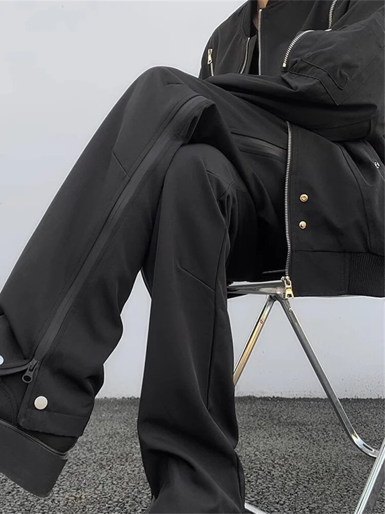 American High Street Vibe Men's Cargo Pants Side Slit Micro Flared Small Batch Design Casual Workwear Loose Fit Long Pants
American High Street Vibe Men's Cargo Pants Side Slit Micro Flared Small Batch Design Casual Workwear Loose Fit Long Pants