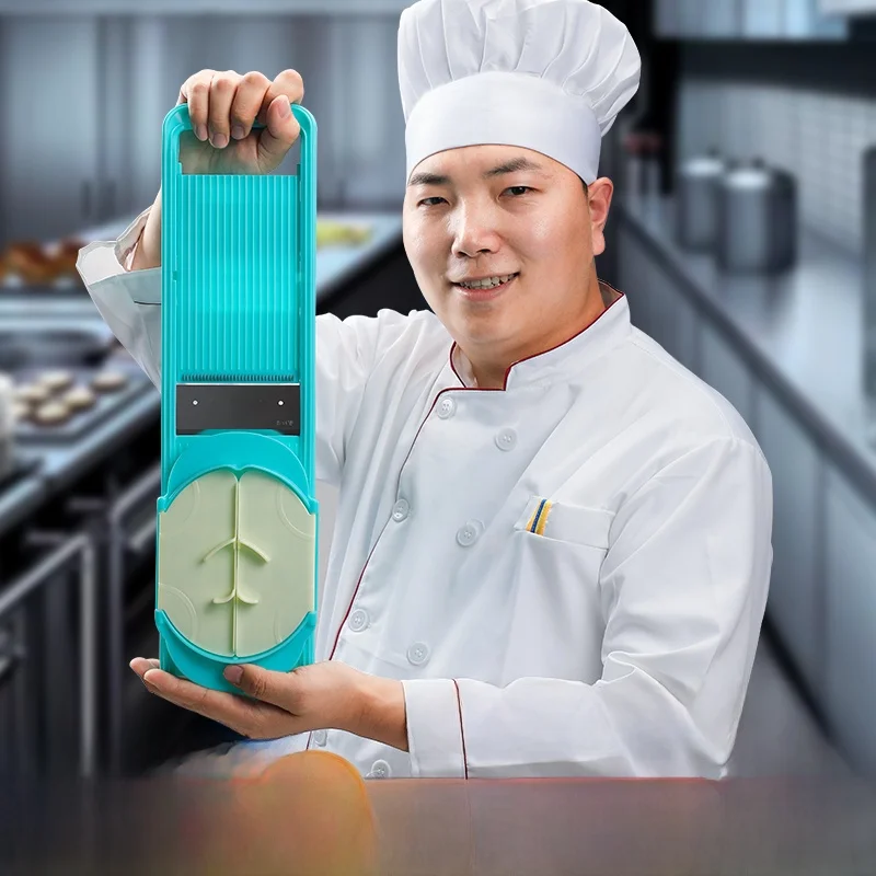 Многофункциональная овощерезка Longjiang: Профессиональный кухонный инструмент для школьных столовых, большая разделочная доска для нарезки картофеля...
Многофункциональная овощерезка Longjiang: Профессиональный кухонный инструмент для школьных столовых, большая разделочная доска для нарезки картофеля...