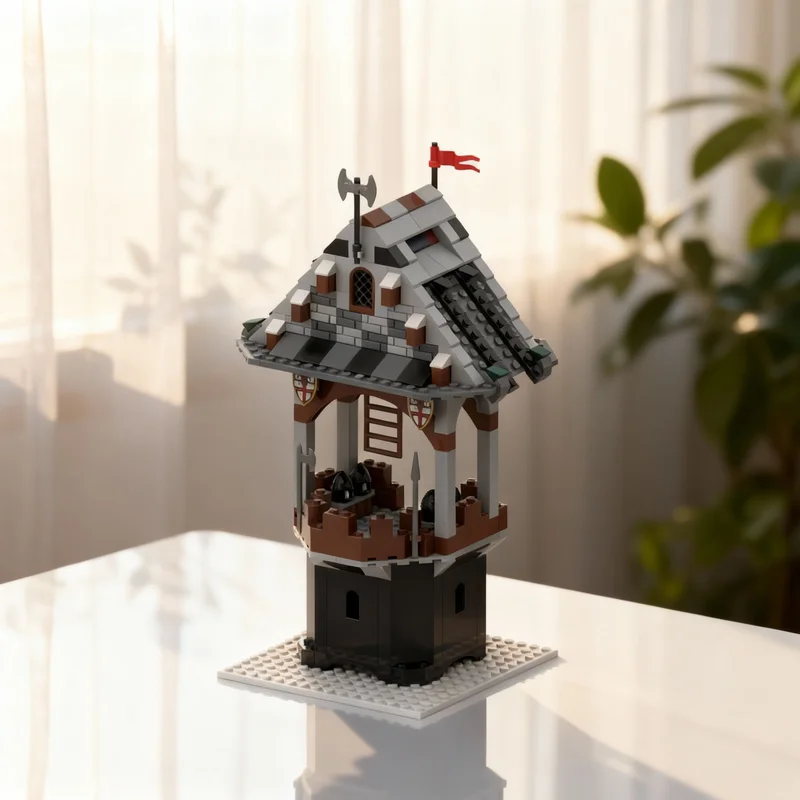 293pcs MOC Castle Watch Tower Model Building Blocks Architecture DIY Creative Christmas Gift Idea Toys Education Brick Kids
293pcs MOC Castle Watch Tower Model Building Blocks Architecture DIY Creative Christmas Gift Idea Toys Education Brick Kids