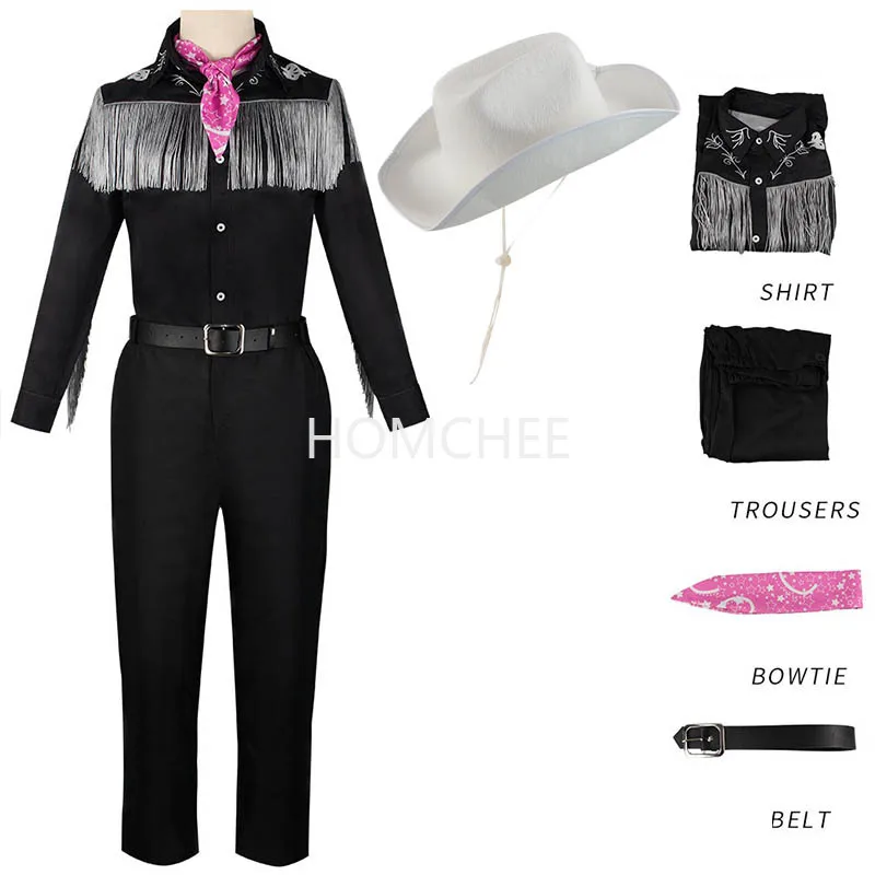 Cowboy Costume with Scarf Western Long Sleeve Fringe Shirt Halloween Cosplay for Mens Boys Ken Cosplay
Cowboy Costume with Scarf Western Long Sleeve Fringe Shirt Halloween Cosplay for Mens Boys Ken Cosplay