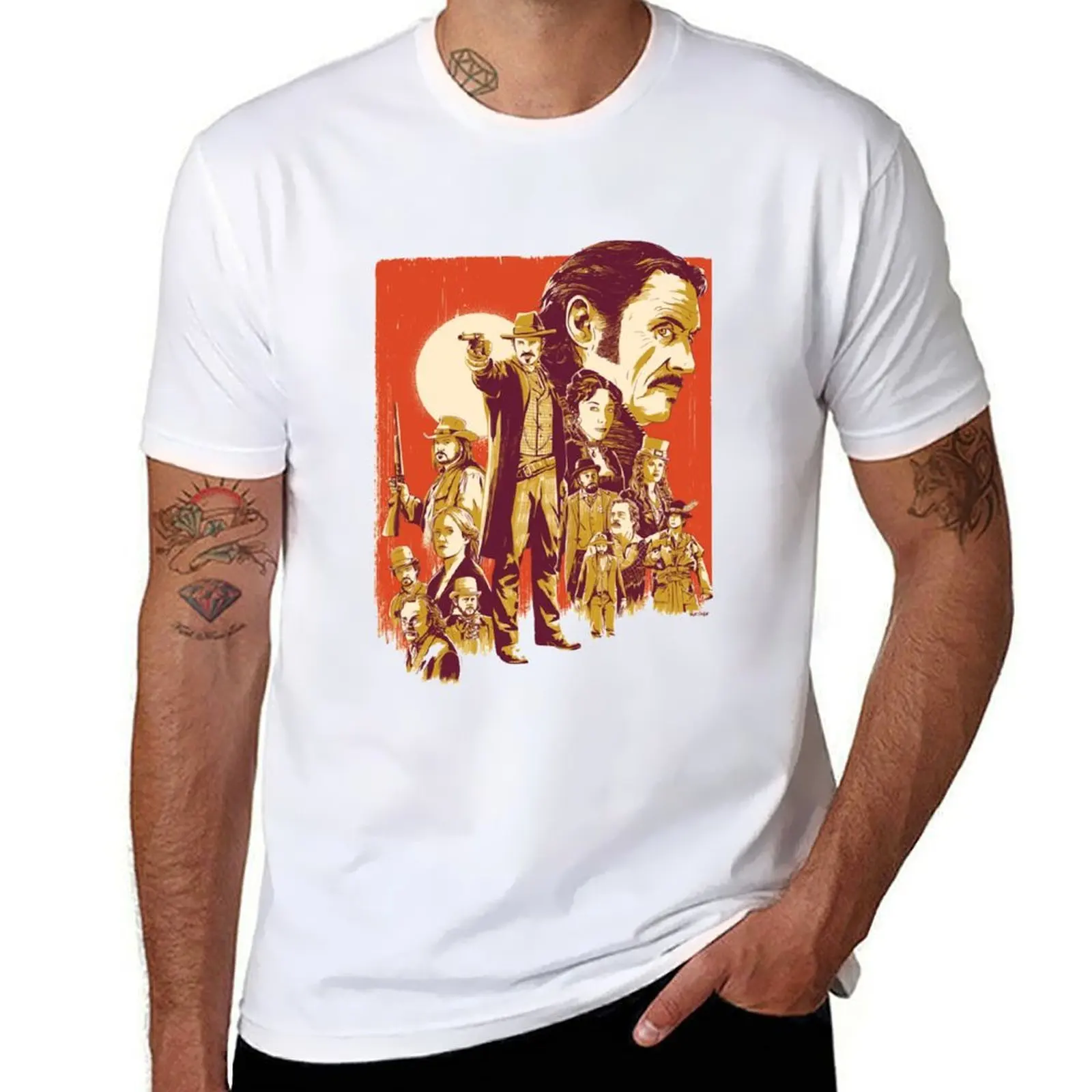 Halloween Hbo - Gift Series Deadwood Day Artwork T-Shirt Big and Tall Casual T-Shirt
Halloween Hbo - Gift Series Deadwood Day Artwork T-Shirt Big and Tall Casual T-Shirt