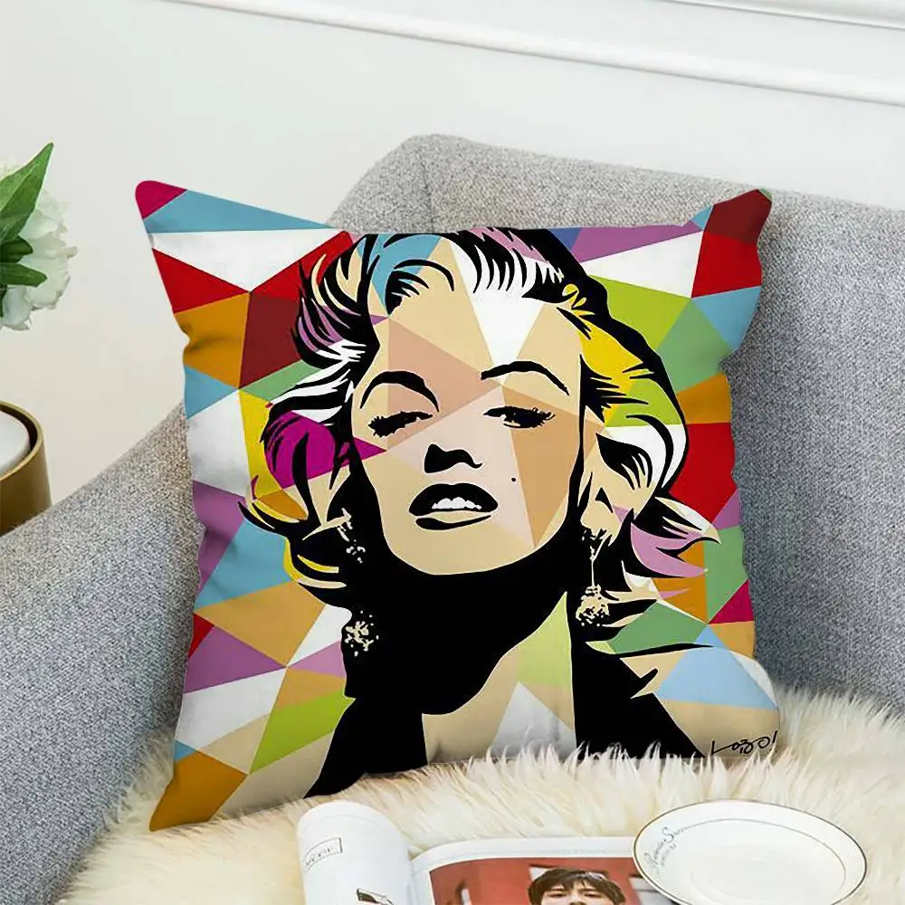 M-Marilyn Monroe Pillow Case Double-Sided Printing Cushion Cover 45x45 Decorative Cushions Sofa Home Decor Soft Pillowcase
M-Marilyn Monroe Pillow Case Double-Sided Printing Cushion Cover 45x45 Decorative Cushions Sofa Home Decor Soft Pillowcase