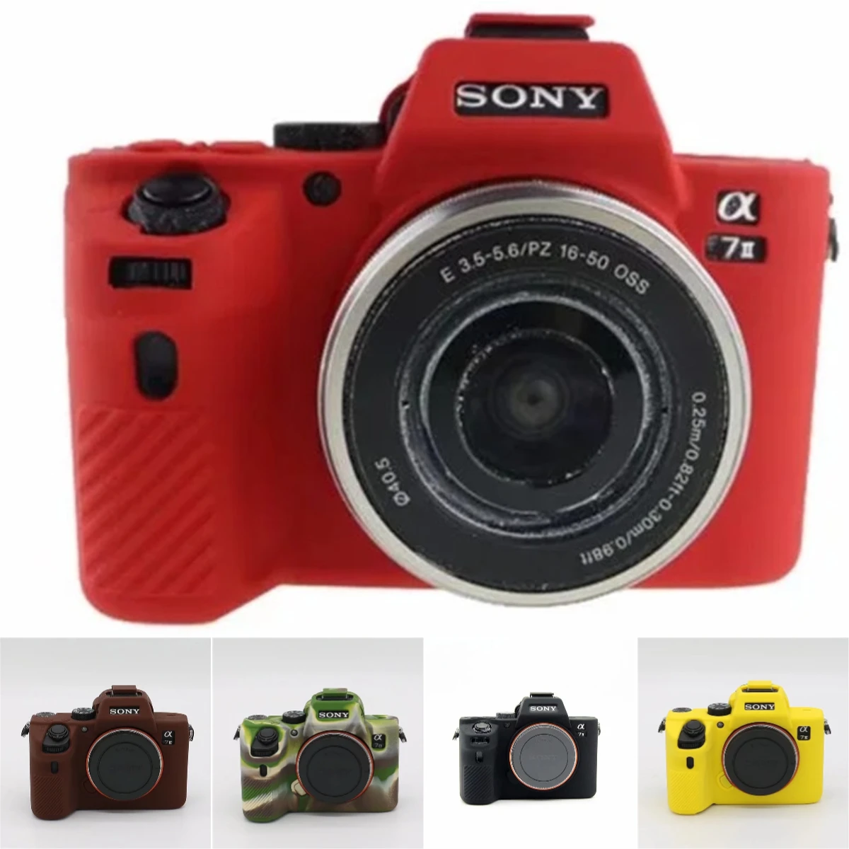 Durable Silicone Camera Case For Sony A7 III A7RIII A7III A7M3 A7R3 A9 Protection
Durable Silicone Camera Case For Sony A7 III A7RIII A7III A7M3 A7R3 A9 Protection