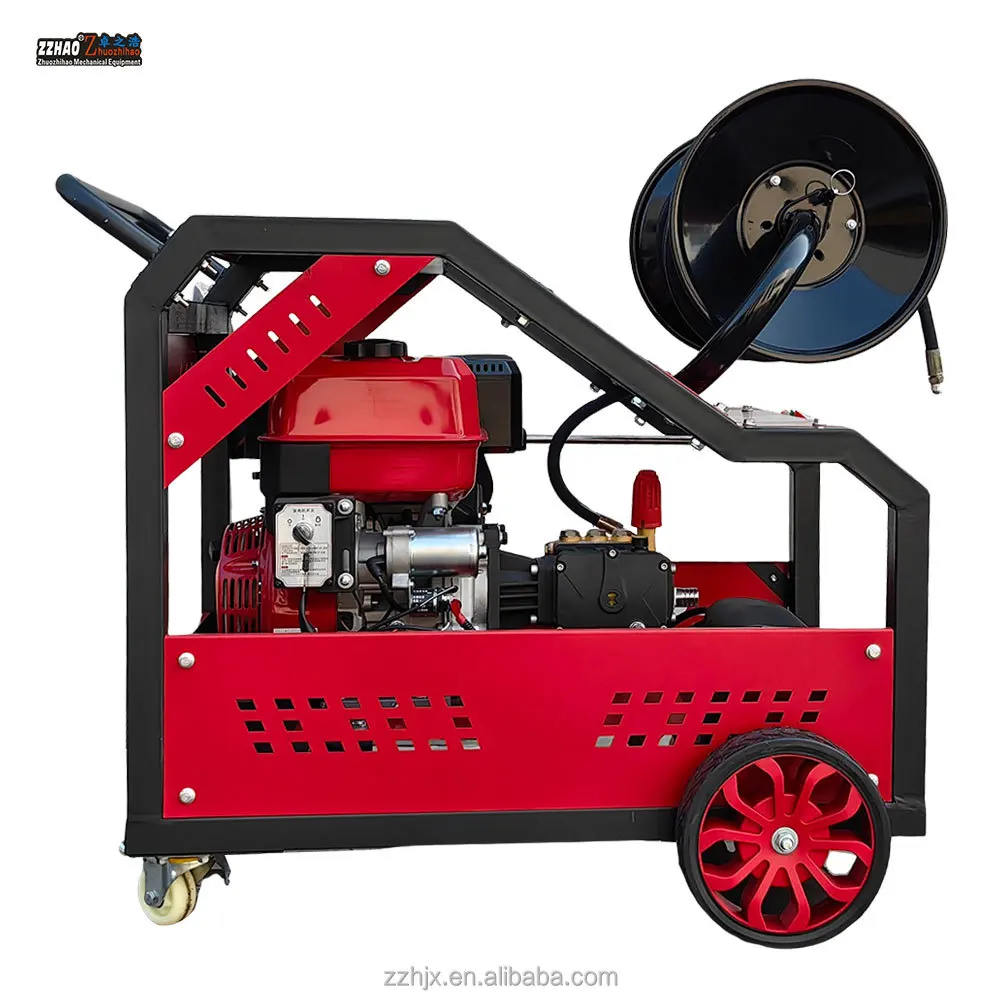150bar Industrial Drain Cleaning Machine 30L for Warehouse Logistics Sewer Floors
150bar Industrial Drain Cleaning Machine 30L for Warehouse Logistics Sewer Floors