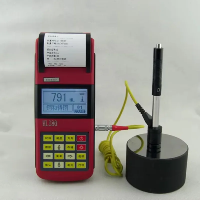 Цифровой портативный твердомер HL180 для металлов, сталей и сплавов (по шкалам Rockwell HRC/HRA/HRB) с ЖК-дисплеем, гарантия 1 год
Цифровой портативный твердомер HL180 для металлов, сталей и сплавов (по шкалам Rockwell HRC/HRA/HRB) с ЖК-дисплеем, гарантия 1 год