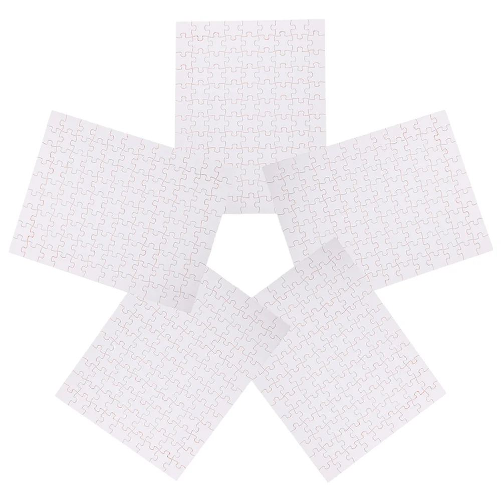 5 Sheets Blank Puzzle Heat Transfer Puzzles to Draw on DIY Supply Sublimation Jigsaw UV
5 Sheets Blank Puzzle Heat Transfer Puzzles to Draw on DIY Supply Sublimation Jigsaw UV