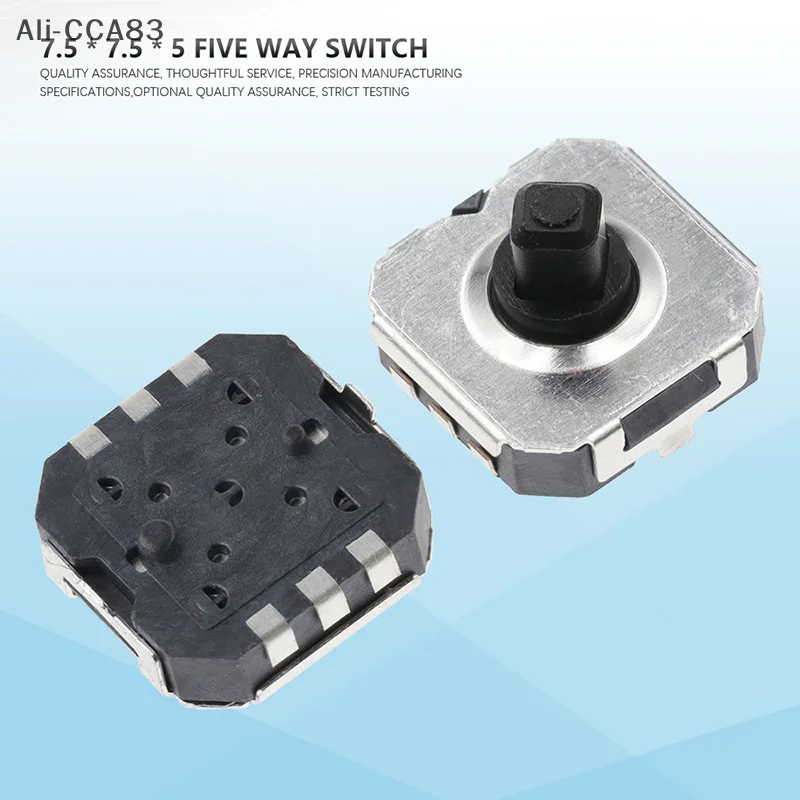1Pc7.5x7.5MM Tactile Switch 5 Way Direction 6Pin Button Switch Micro Switch Push Button Reset Tact Switch
1Pc7.5x7.5MM Tactile Switch 5 Way Direction 6Pin Button Switch Micro Switch Push Button Reset Tact Switch