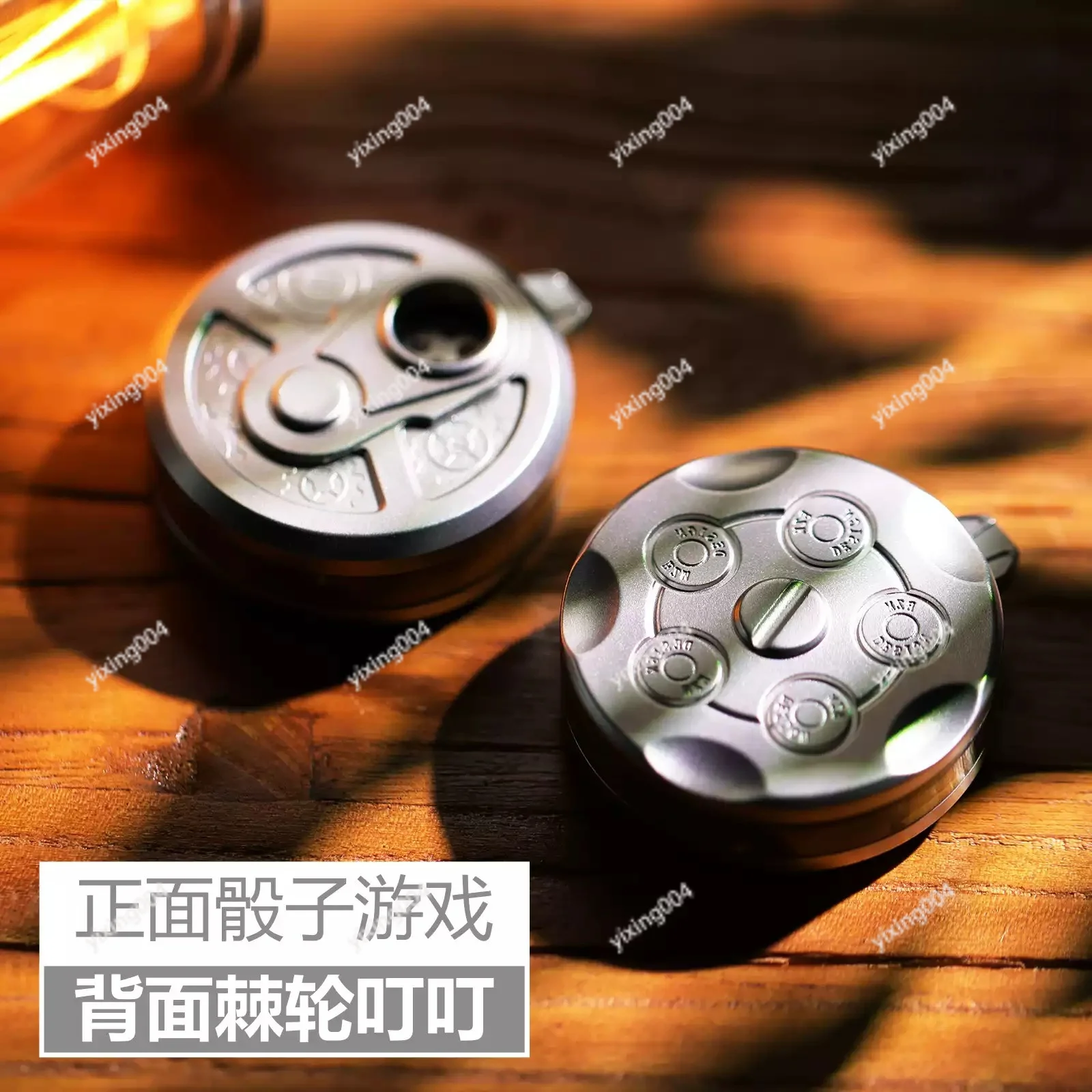 All Metal Revolver Dice Magnetic Roulette Mechanical Gadget Stress Relief Ornament & Gift
All Metal Revolver Dice Magnetic Roulette Mechanical Gadget Stress Relief Ornament & Gift