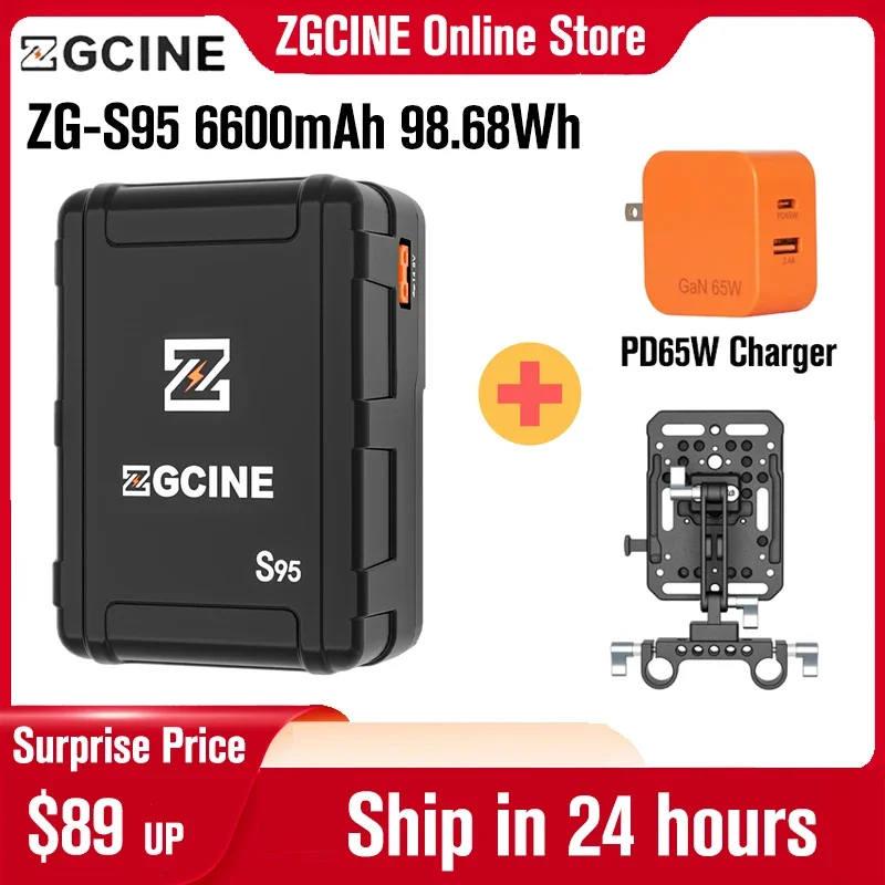 ZGCINE ZG-S95 S95 V Mount Battery V-Lock Lithium Battery Power Bank Battery Pack Auxiliary Battery for iPhone Cameras Lights
ZGCINE ZG-S95 S95 V Mount Battery V-Lock Lithium Battery Power Bank Battery Pack Auxiliary Battery for iPhone Cameras Lights